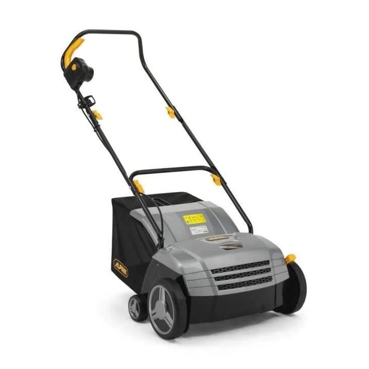 Scarificateur électrique - ALPINA - ASC 1.3E - 1300 W - 16 lames ou 36 ressorts - Bac de 40 L