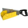 Boite a coupe Holster ABS Plastique + scie a dos integrée STANLEY - 1
