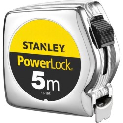 Metre a ruban - STANLEY - 1-33-195 - 5 m x 25 mm - Powerlock Classic A