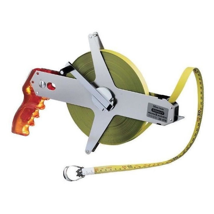 Mesure - STANLEY - 1-34-477 - Longue - 30 m x 12,7 mm - Ruban Acier - Mabolon Master II Mesure - STANLEY - 1-34-477 - Longue - 30 m x 12,7 mm - Ruban Acier - Mabolon Master II