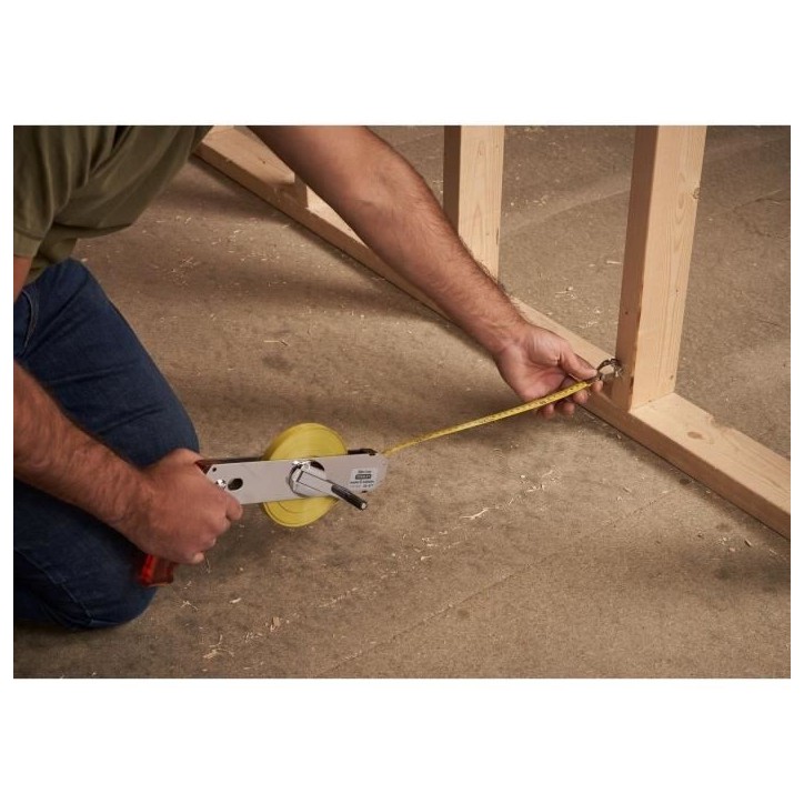 Mesure - STANLEY - 1-34-477 - Longue - 30 m x 12,7 mm - Ruban Acier - Mabolon Master II Mesure - STANLEY - 1-34-477 - Longue - 30 m x 12,7 mm - Ruban Acier - Mabolon Master II