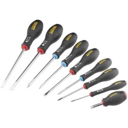 Jeu de 9 Tournevis - STANLEY FATMAX - FMHT65424-0 - Electricien + Meca