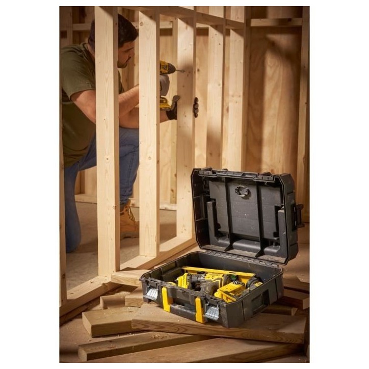 Mallette PRO-STACK™ - STANLEY FATMAX - FMST1-71967 - Grande poignée avec organiseur - 14 L