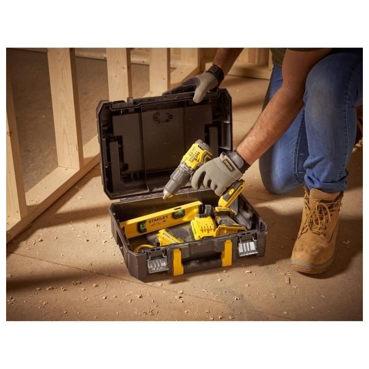 Mallette PRO-STACK™ - STANLEY FATMAX - FMST1-71967 - Grande poignée avec organiseur - 14 L