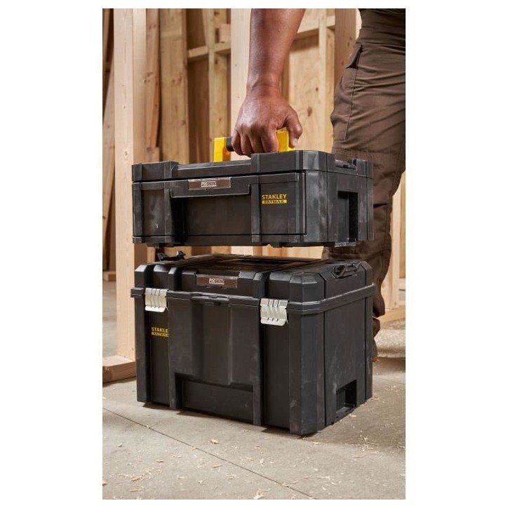 Mallette PRO-STACK™ - STANLEY FATMAX - FMST1-71968 - Grand tiroir 6 casiers - 9,5 L