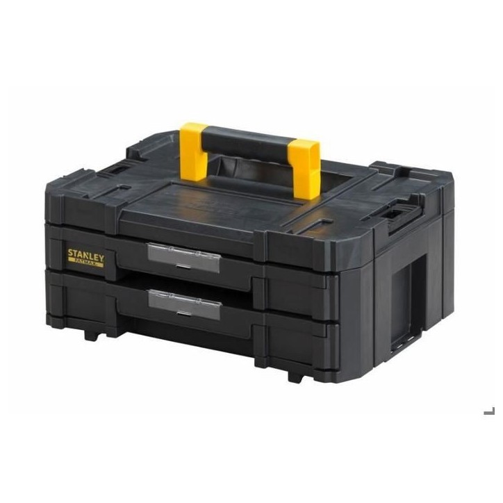 Mallette PRO-STACK™ - STANLEY FATMAX - FMST1-71969 - 2 tiroirs - 8 L Mallette PRO-STACK™ - STANLEY FATMAX - FMST1-71969 - 2 tiroirs - 8 L