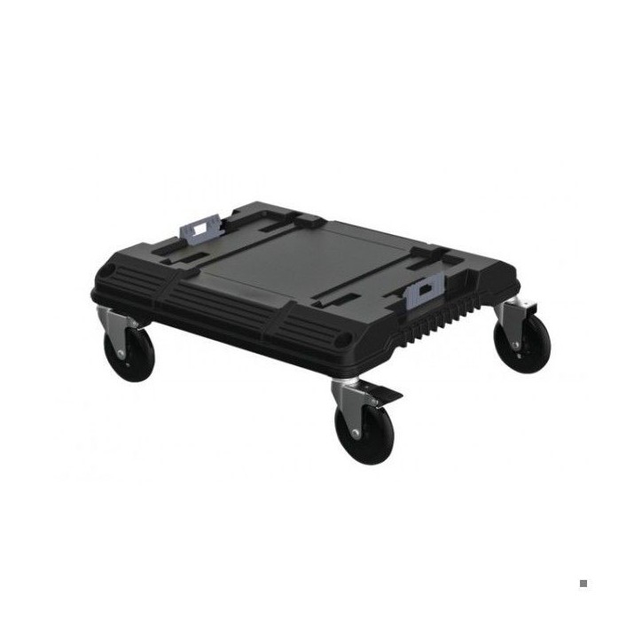 Module a roulettes - STANLEY - Tstak-Fatmax - 4 roues pivotantes - Charge max 100kg - Polypropylene Module a roulettes - STANLEY - Tstak-Fatmax - 4 roues pivotantes - Charge max 100kg - Polypropylene
