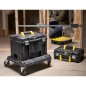 Module a roulettes - STANLEY - Tstak-Fatmax - 4 roues pivotantes - Charge max 100kg - Polypropylene