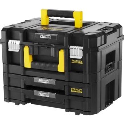 Kit 2 Mallettes PRO-STACK™ - STANLEY FATMAX - FMST1-71981 - 2 poign