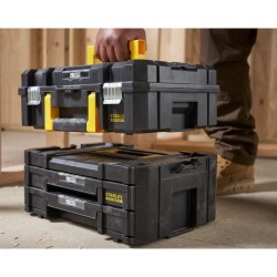 Kit 2 Mallettes PRO-STACK™ - STANLEY FATMAX - FMST1-71981 - 2 poign