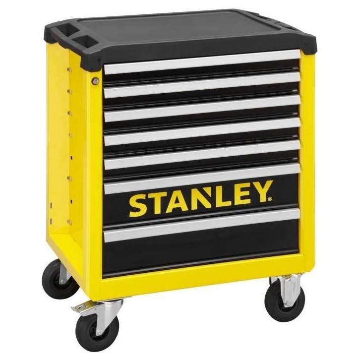 Servante d'telier - Vide - 7 tiroirs - STANLEY - Noir et jaune Servante d'telier - Vide - 7 tiroirs - STANLEY - Noir et jaune