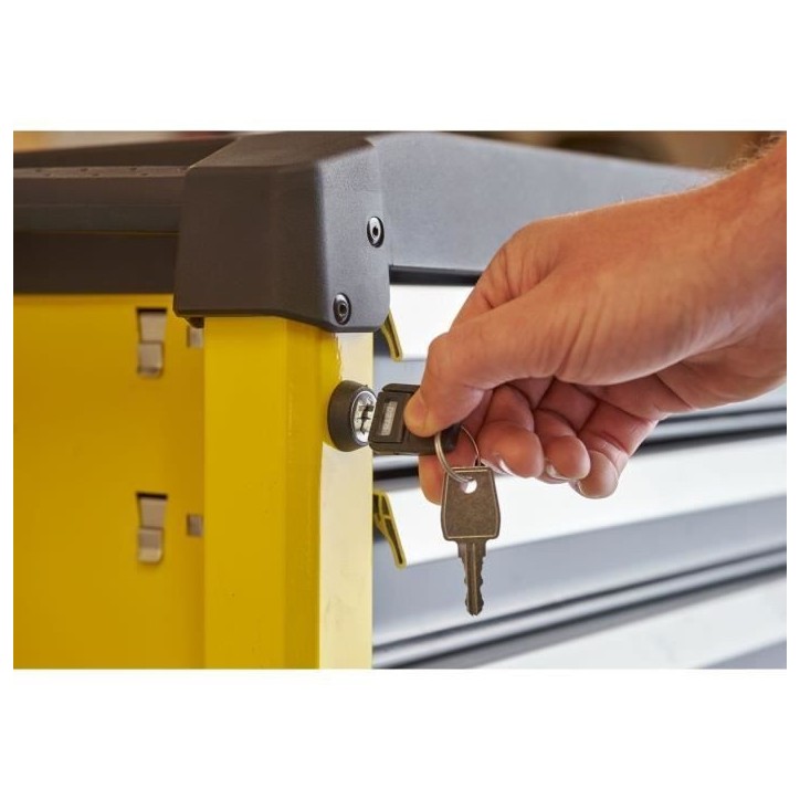 Servante d'telier - Vide - 7 tiroirs - STANLEY - Noir et jaune Servante d'telier - Vide - 7 tiroirs - STANLEY - Noir et jaune