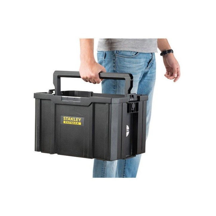 Panier porte-outils PRO-STACK™ - STANLEY FATMAX - FMST1-75794 - Charge 10 kg Panier porte-outils PRO-STACK™ - STANLEY FATMAX - FMST1-75794 - Charge 10 kg