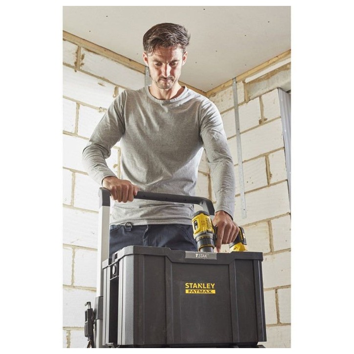 Panier porte-outils PRO-STACK™ - STANLEY FATMAX - FMST1-75794 - Charge 10 kg Panier porte-outils PRO-STACK™ - STANLEY FATMAX - FMST1-75794 - Charge 10 kg
