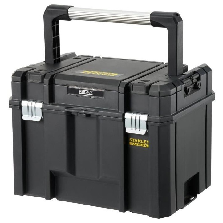 Coffre avec organiseur PRO-STACK™ - STANLEY FATMAX - FMST1-75796 - 23 L - Charge 30 kg Coffre avec organiseur PRO-STACK™ - STANLEY FATMAX - FMST1-75796 - 23 L - Charge 30 kg