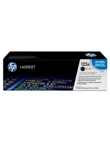 Cartouche de toner HP 125A noir pour imprimantes HP Color LaserJet CP1215/CP1515/CP1518/CM1312MFP