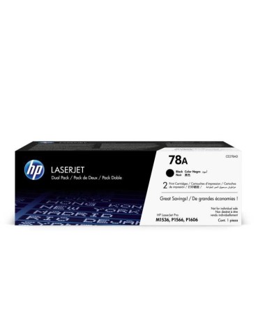 Cartouche de toner HP 78A (CE278A) noir pour imprimantes LaserJet P1566/P1606/M1536 MFP