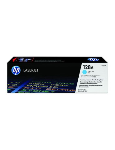 Cartouche de toner HP 128A (CE321A) cyan pour imprimantes HP Color LaserJet CP1525/CM1415MFP