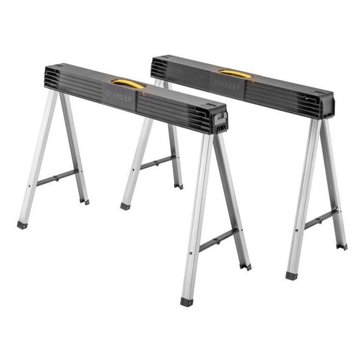 Lot de 2 tréteaux pliables - STANLEY - 1-97-475 Lot de 2 tréteaux pliables - STANLEY - 1-97-475