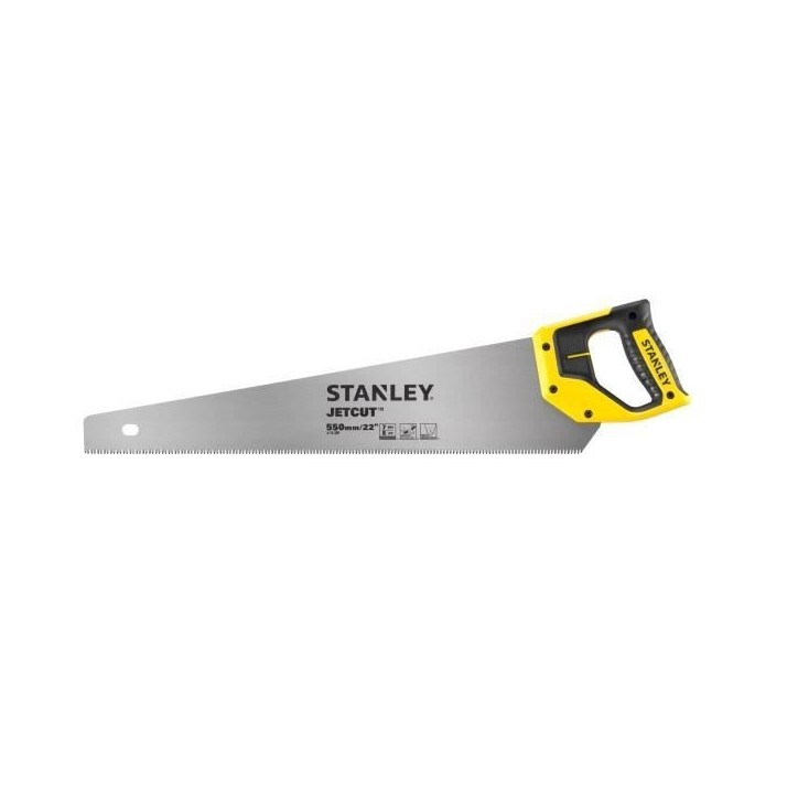 Scie égoine a bois Jetcut coupe STANLEY - 2-15-289 - 550 mm Scie égoine a bois Jetcut coupe STANLEY - 2-15-289 - 550 mm