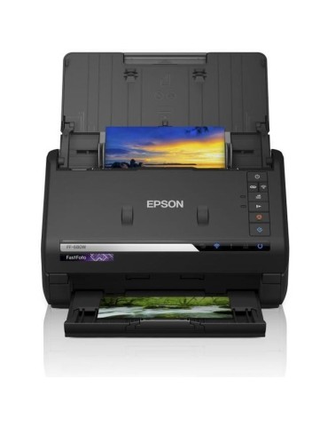 Scanner de documents EPSON FastFoto FF-680W - 600 dpi - Wifi avec bac de chargement automatique