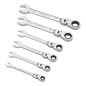Clé mixte a cliquet STANLEY - 4-91-444 - 6 pieces de 8 a 19 mm Clé mixte a cliquet STANLEY - 4-91-444 - 6 pieces de 8 a 19 mm