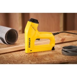 Agrafeuse électrique STANLEY - 6-TRE550 avec câble de 2,5 m pour agrafe de type G et clous de type J - Gamme PRO
