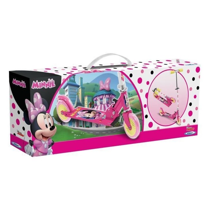 DISNEY MINNIE Trottinette pliable 2 roues DISNEY MINNIE Trottinette pliable 2 roues