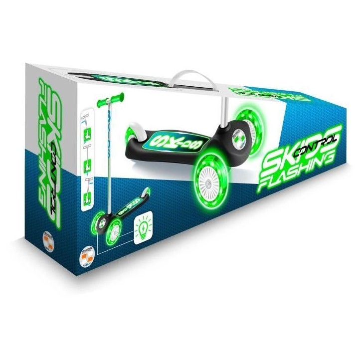 STAMP Trottinette 3 roues a balance SKIDS CONTROL roues lumineuses STAMP Trottinette 3 roues a balance SKIDS CONTROL roues lumineuses