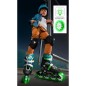 STAMP - Patins en ligne Ajustable - Roues lumineuses - Skids Control STAMP - Patins en ligne Ajustable - Roues lumineuses - Skids Control
