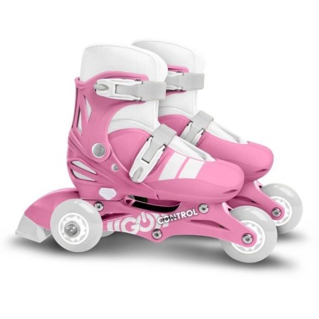 Patins en ligne 2-en-1 - STAMP - SKIDS CONTROL - 3 roues - Taille 27-3