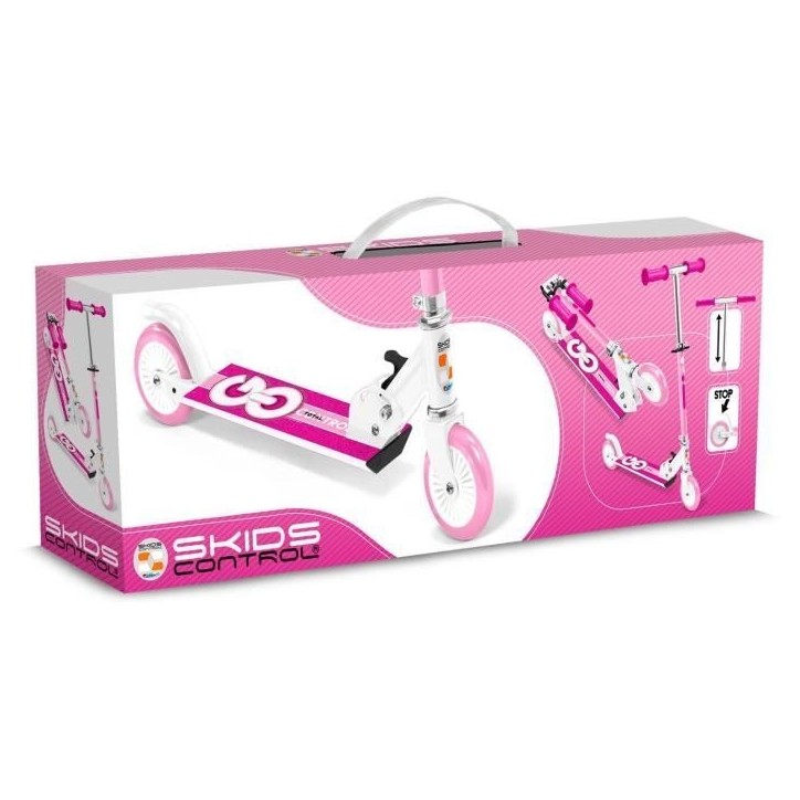 Trottinette pliable - STAMP - SKIDS CONTROL - Rose Trottinette pliable - STAMP - SKIDS CONTROL - Rose