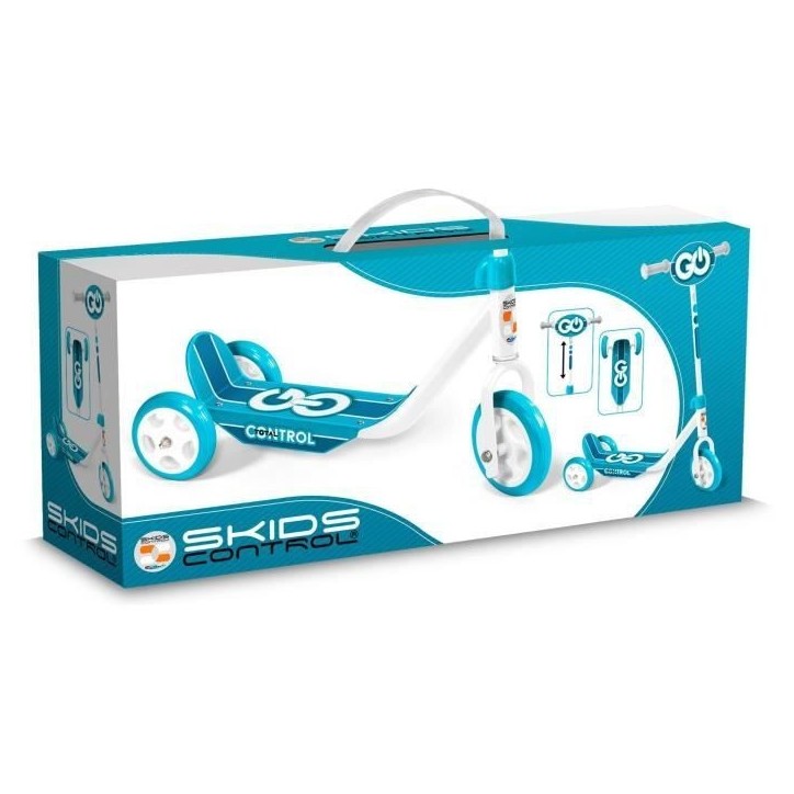 Trottinette 3 roues - STAMP - SKIDS CONTROL - Mixte Trottinette 3 roues - STAMP - SKIDS CONTROL - Mixte