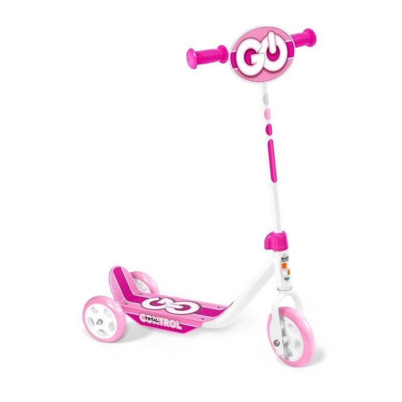 Trottinette 3 roues - STAMP - SKIDS CONTROL - Rose Trottinette 3 roues - STAMP - SKIDS CONTROL - Rose