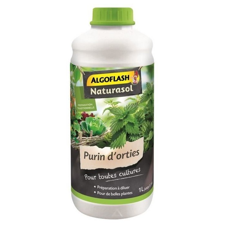 Purin d'orties - ALGOFLASH NATURASOL - Liquide - 1 L