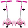 Trottinette Steering 3 roues - STAMP - SKIDS CONTROL - Rose