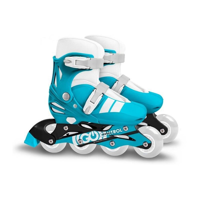 Patins en ligne ajustable - STAMP - SKIDS CONTROL - Taille 30-33 - Mix Patins en ligne ajustable - STAMP - SKIDS CONTROL - Taille 30-33 - Mix
