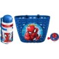 Set Corbeille + Bidon + Sonnette SPIDER-MAN - Pour Enfant a partir de 3 ans - Couleur Bleu et Rouge Set Corbeille + Bidon + Sonnette SPIDER-MAN - Pour Enfant a partir de 3 ans - Couleur Bleu et Rouge