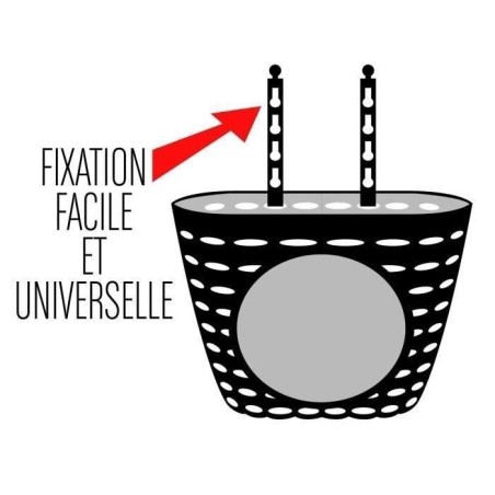 Set Corbeille + Bidon + Sonnette SPIDER-MAN - Pour Enfant a partir de 3 ans - Couleur Bleu et Rouge