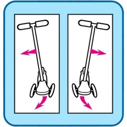 STAMP - Trottinette Steering 3 roues - Spidey