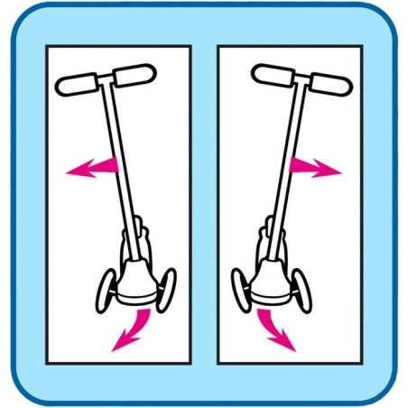 STAMP - Trottinette Steering 3 roues - Spidey