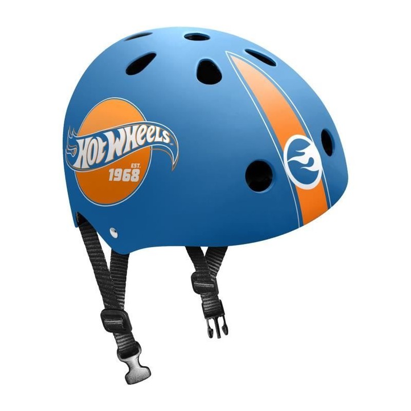 Casque Skate STAMP - Hot Wheels - Taille 53/57cm - Confortable et Ajus Casque Skate STAMP - Hot Wheels - Taille 53/57cm - Confortable et Ajus