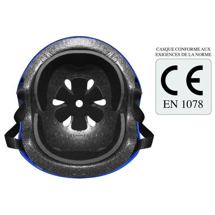 Casque Skate STAMP - Hot Wheels - Taille 53/57cm - Confortable et Ajustable - Garçon Casque Skate STAMP - Hot Wheels - Taille 53/57cm - Confortable et Ajustable - Garçon