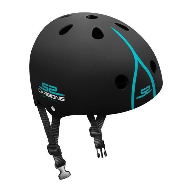 Casque Skate - STAMP - SKIDS CONTROL CARBONE - Taille ajustable - EPS/ Casque Skate - STAMP - SKIDS CONTROL CARBONE - Taille ajustable - EPS/