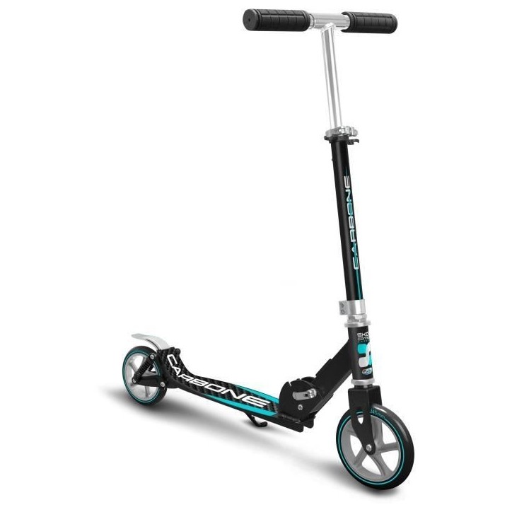 Trottinette pliable ajustable double suspensions 145mm - SKIDS CONTROL CARBONE - JK525145