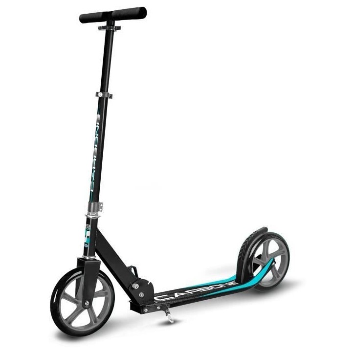 Trottinette pliable ajustable 200mm avec béquille - SKIDS CONTROL CARBONE - JK525200