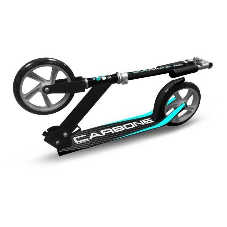 Trottinette pliable ajustable 200mm avec béquille - SKIDS CONTROL CARBONE - JK525200