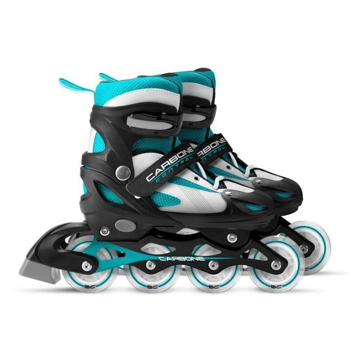 Roller en ligne ajustable Semi soft In-line - taille 34-37 - SKIDS CONTROL CARBONE - JK525302