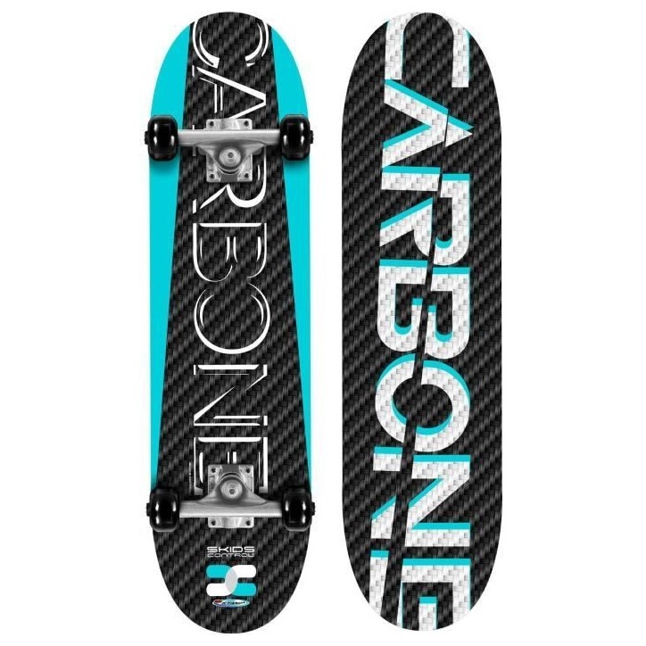 Skateboard 70x20 cm - SKIDS CONTROL CARBONE - JK525310