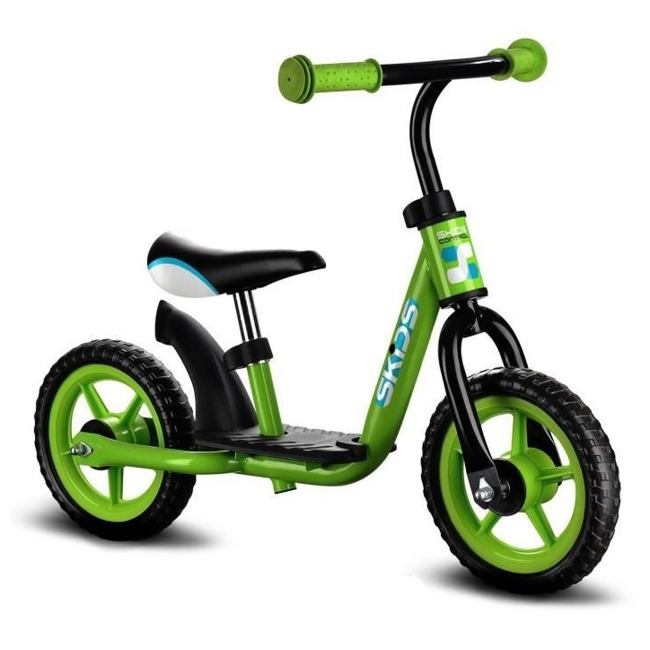 Draisienne avec repose-pieds - Vert - SKIDS CONTROL